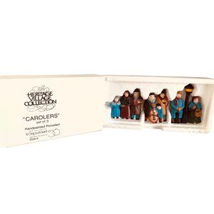 Department 56 Carolers Set of 3 Heritage Village 6526-9